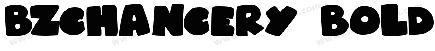 BZChancery Bold Italic字体转换